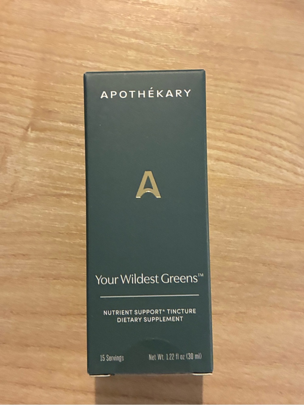 Your Wildest Greens Nutrient Support Tincture - Deep Green